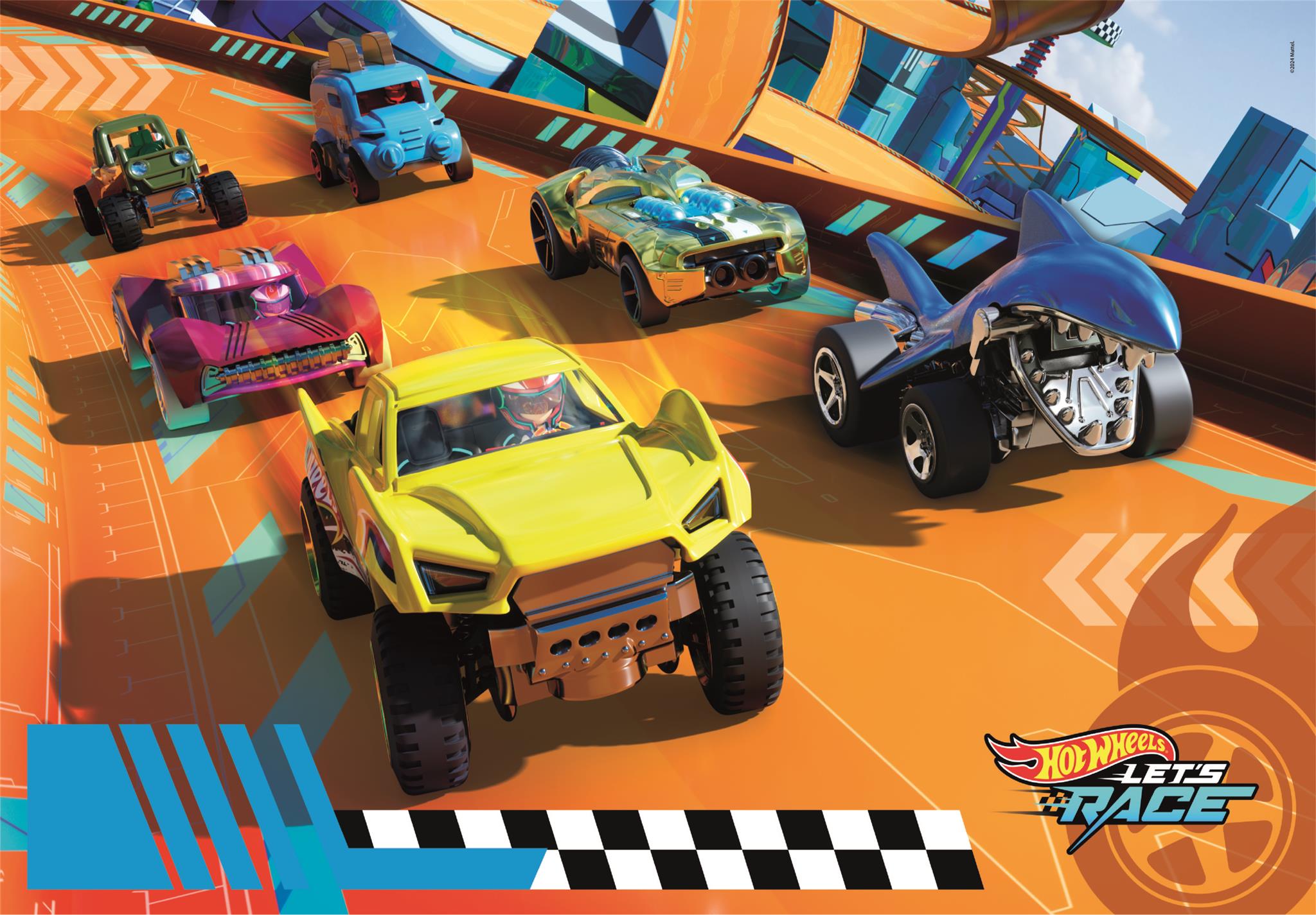 104Pc Maxi Hot Wheels