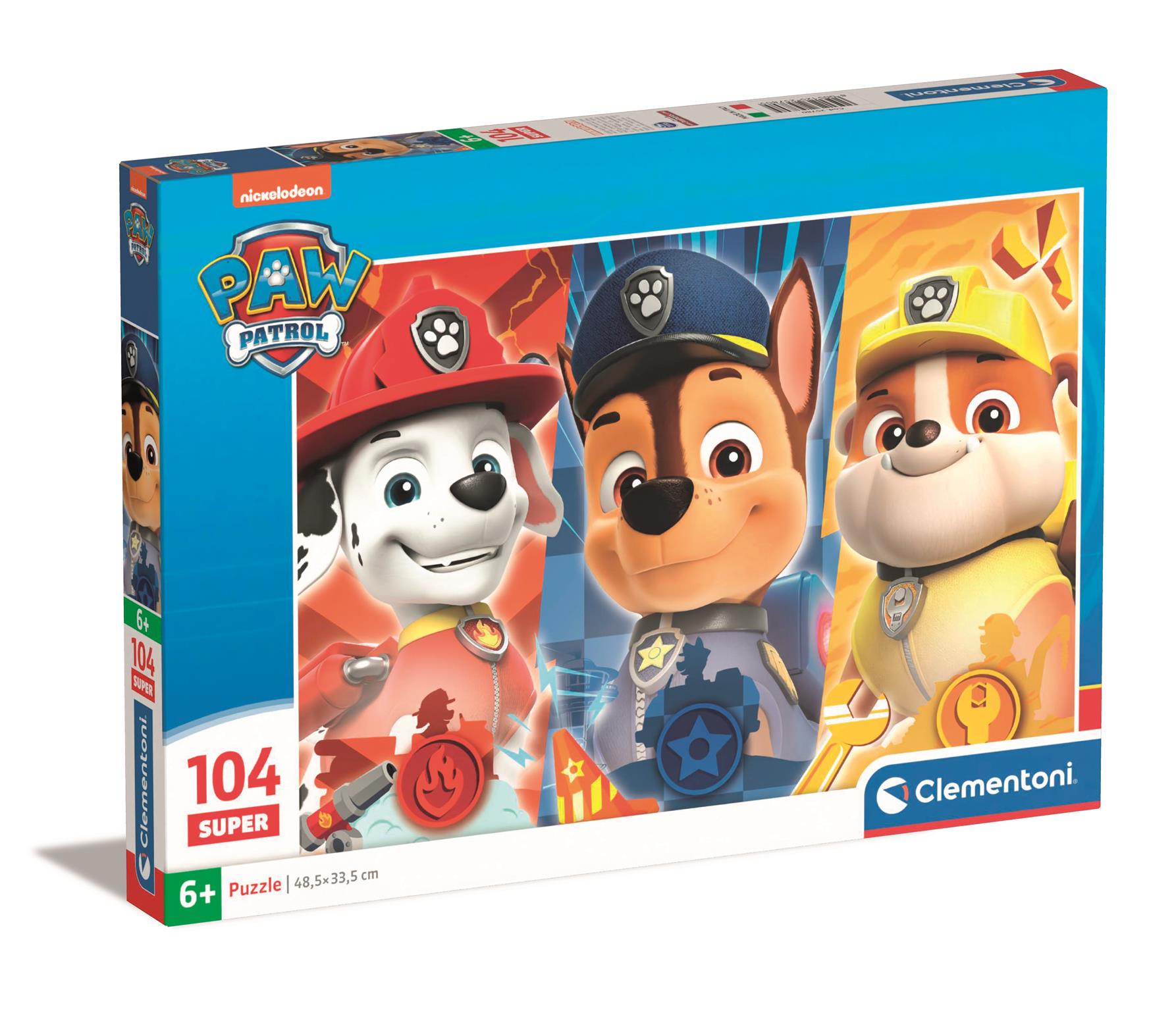 Super 104Pc Paw Patrol