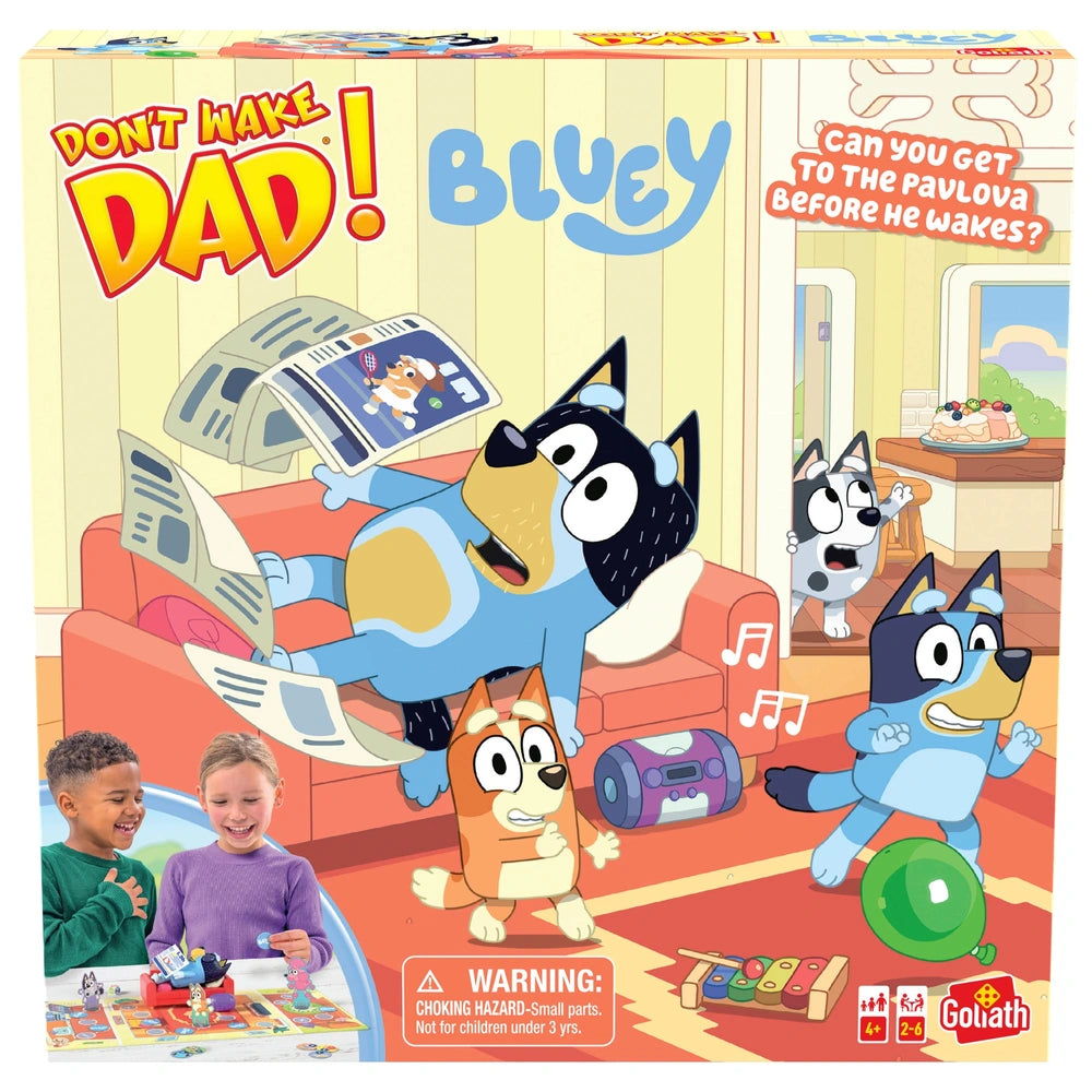 Bluey Don't Wake Dad! Board Game