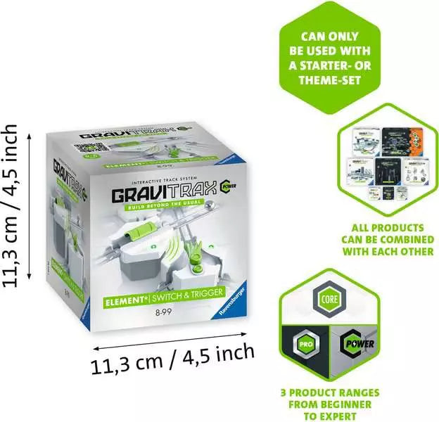 GraviTrax POWER: Switch and Trigger