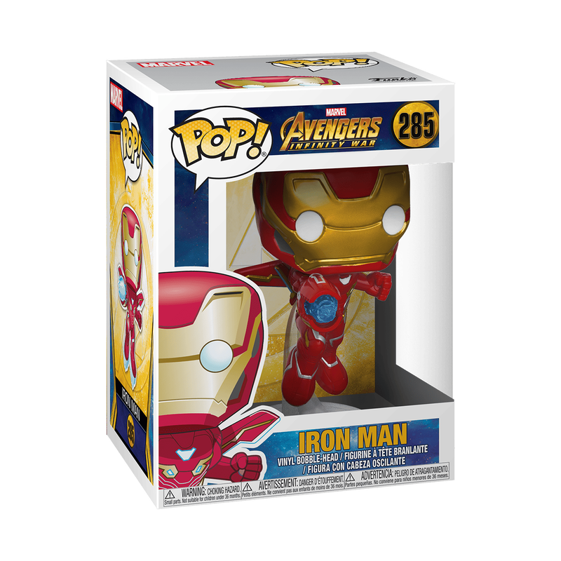 Funko POP! Marvel Avengers: Iron Man with Nano Repulsor Cannon