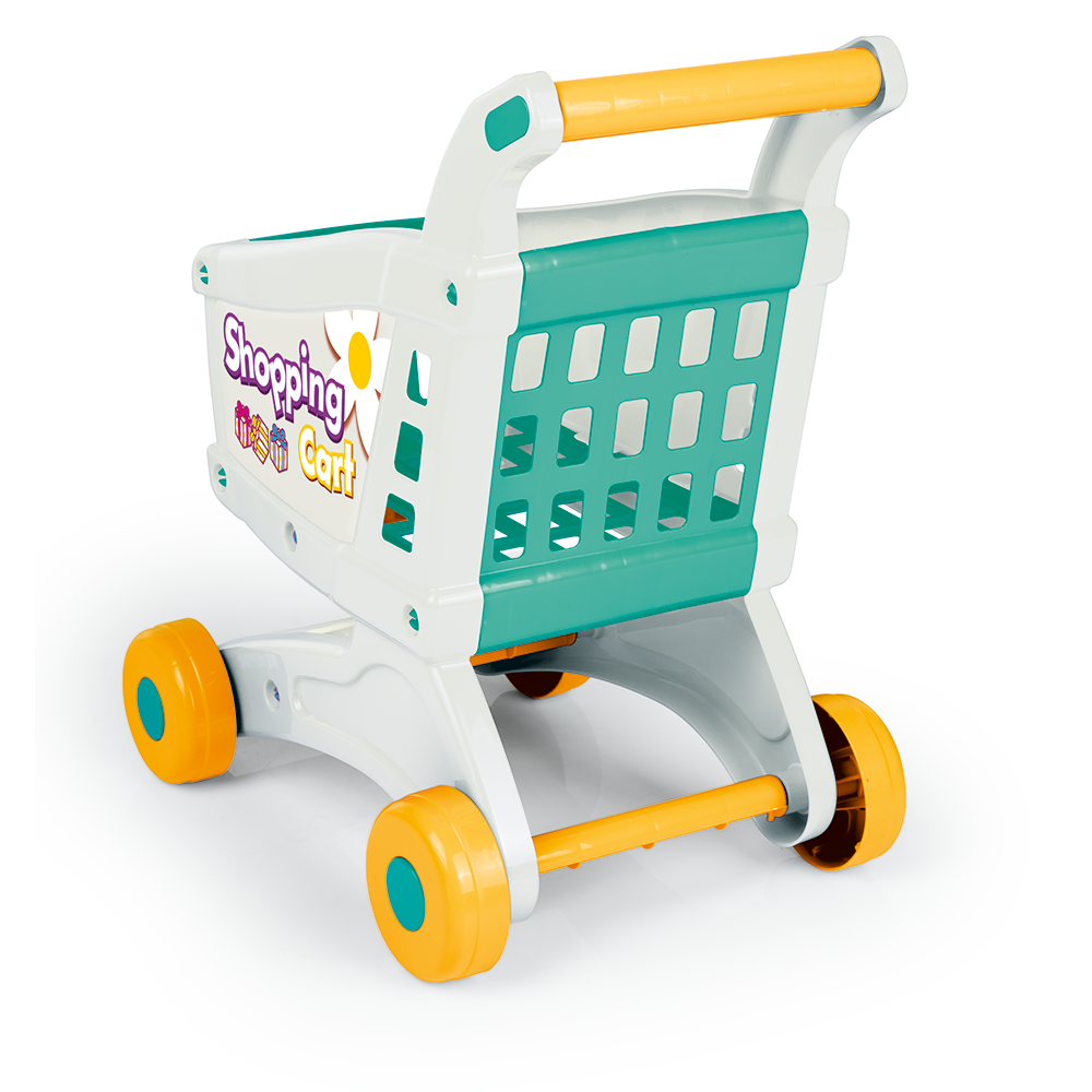 Dolu White Shopping Trolley Role Play Toy