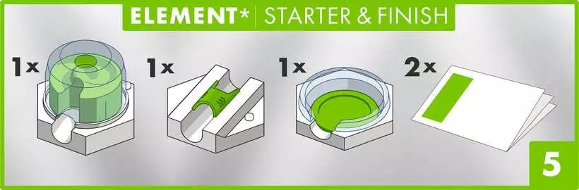 Gravitrax POWER: Starter & Finish