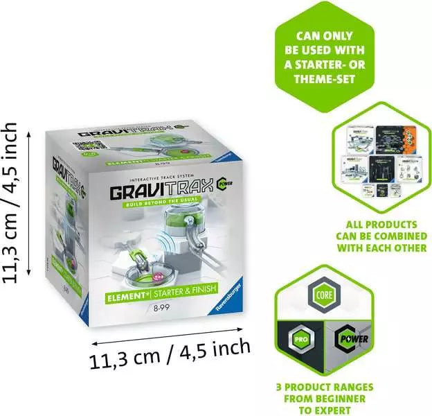 Gravitrax POWER: Starter & Finish
