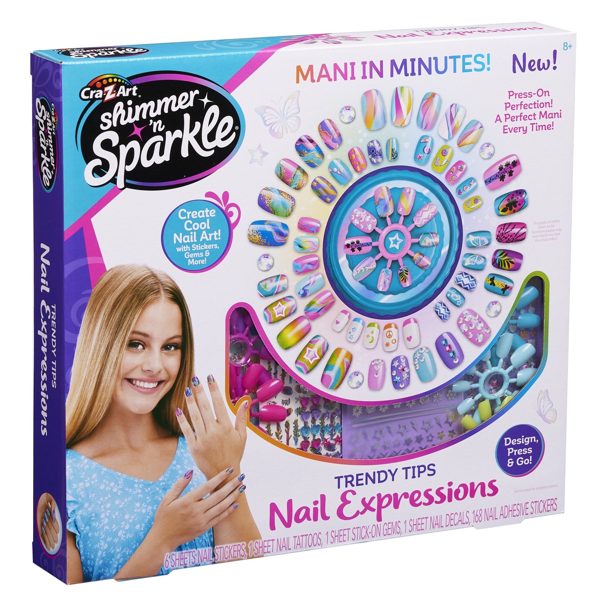 Shimmer N Sparkle Trendy Nail Expressions