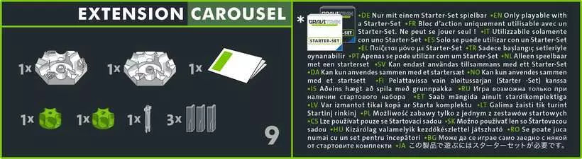 Gravitrax PRO: Carousel