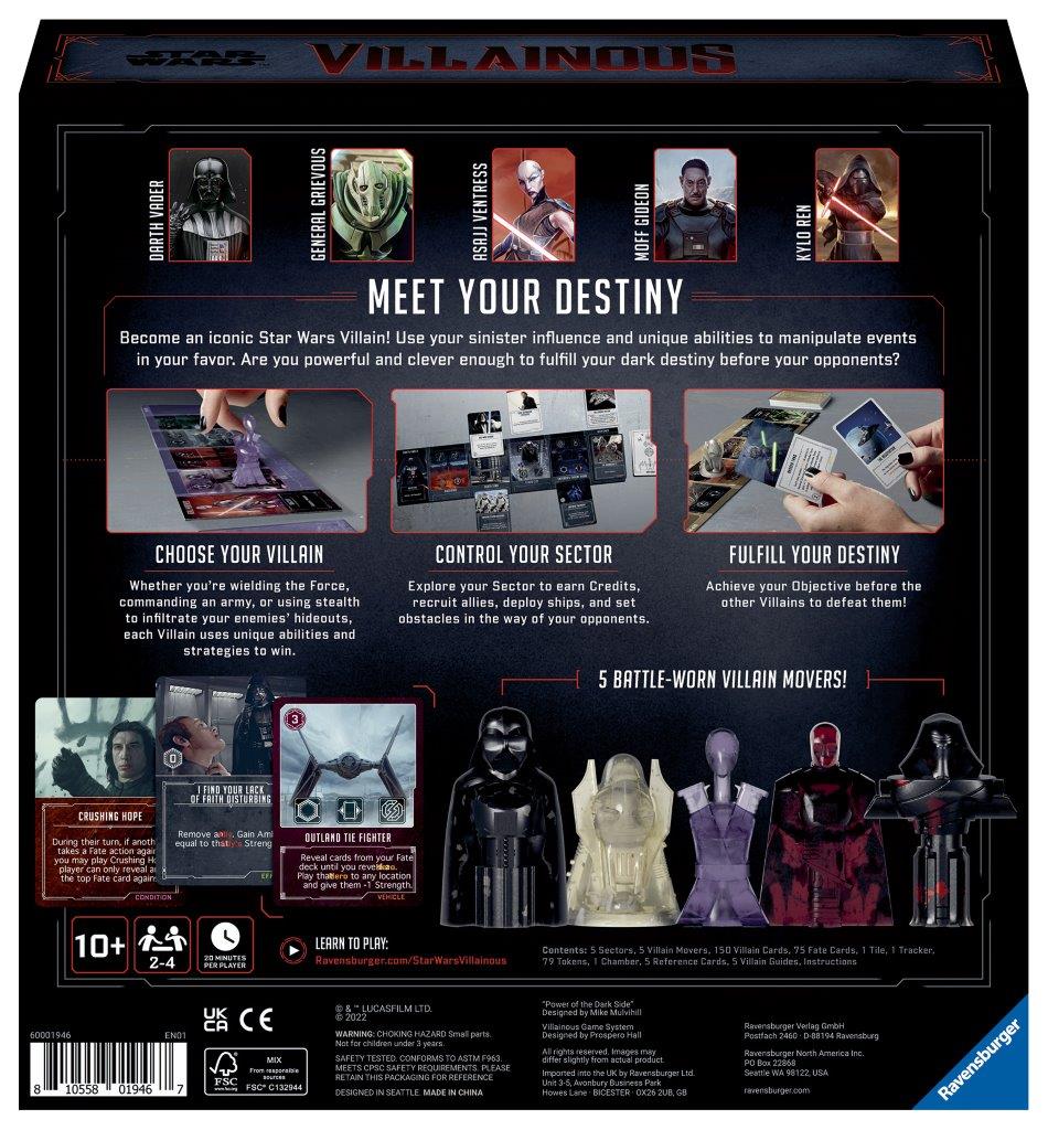 Star Wars Villainous Game