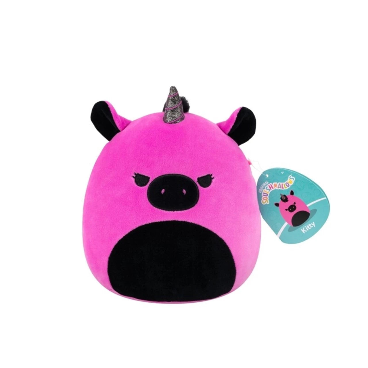 7.5 Squishmallows Kitty - Dark Pink Unicorn