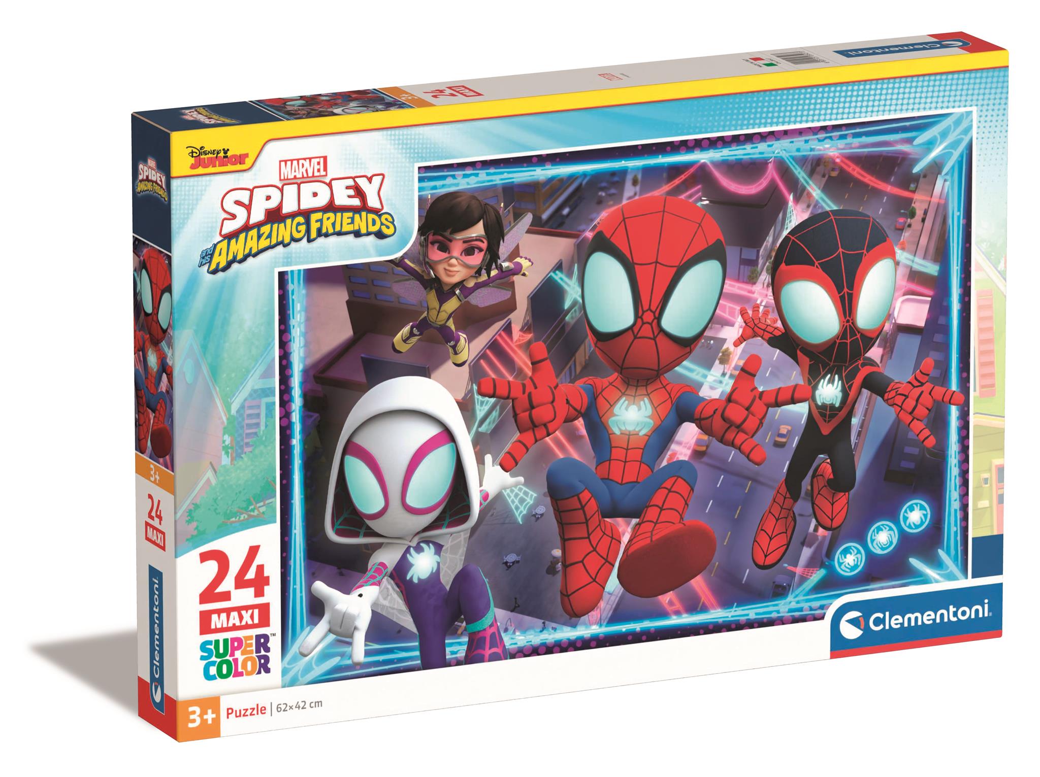 24Pc Maxi Spidey & His Amazing Friends
