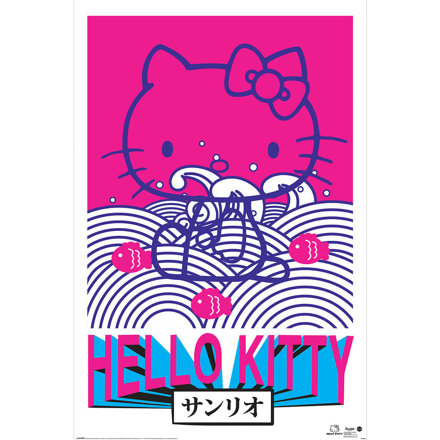 Hello Kitty (Tokyo Rebel) Maxi Poster