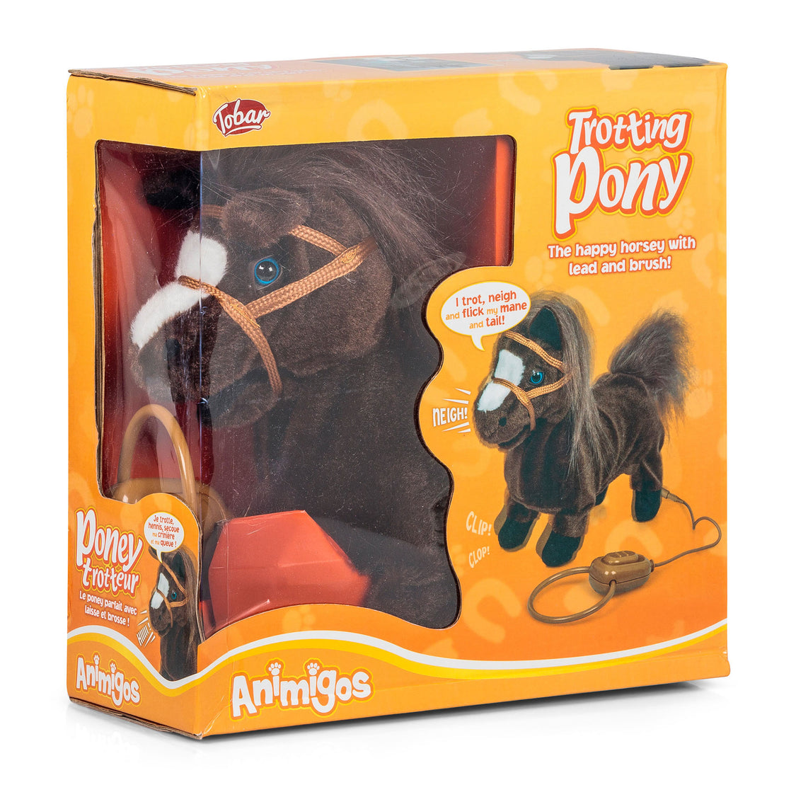 Animigos Trotting Pony Plush Toy