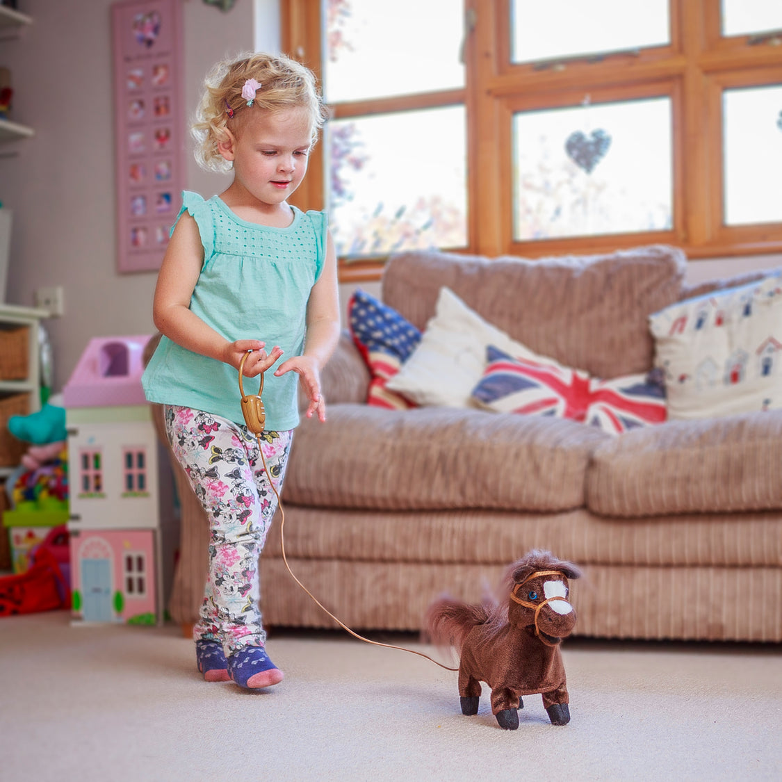 Animigos Trotting Pony Plush Toy