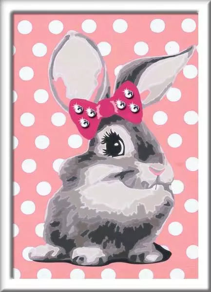 Ravensburger CreArt Cuddly Bunny Paint by Numbers Set