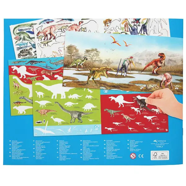 Dino World Sticker Fun