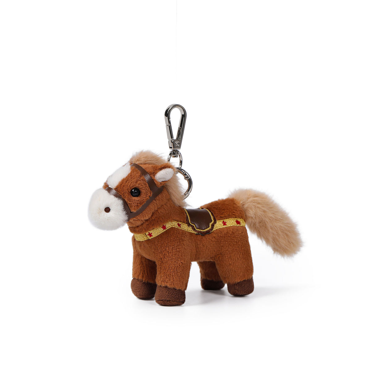 McHugs Cinnamon Brown Pony Plush Bag Charm
