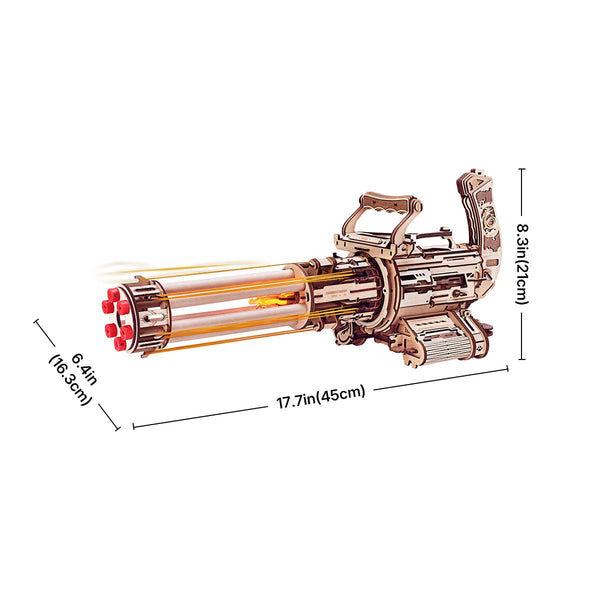 Rotating-Barrel Machine Gun