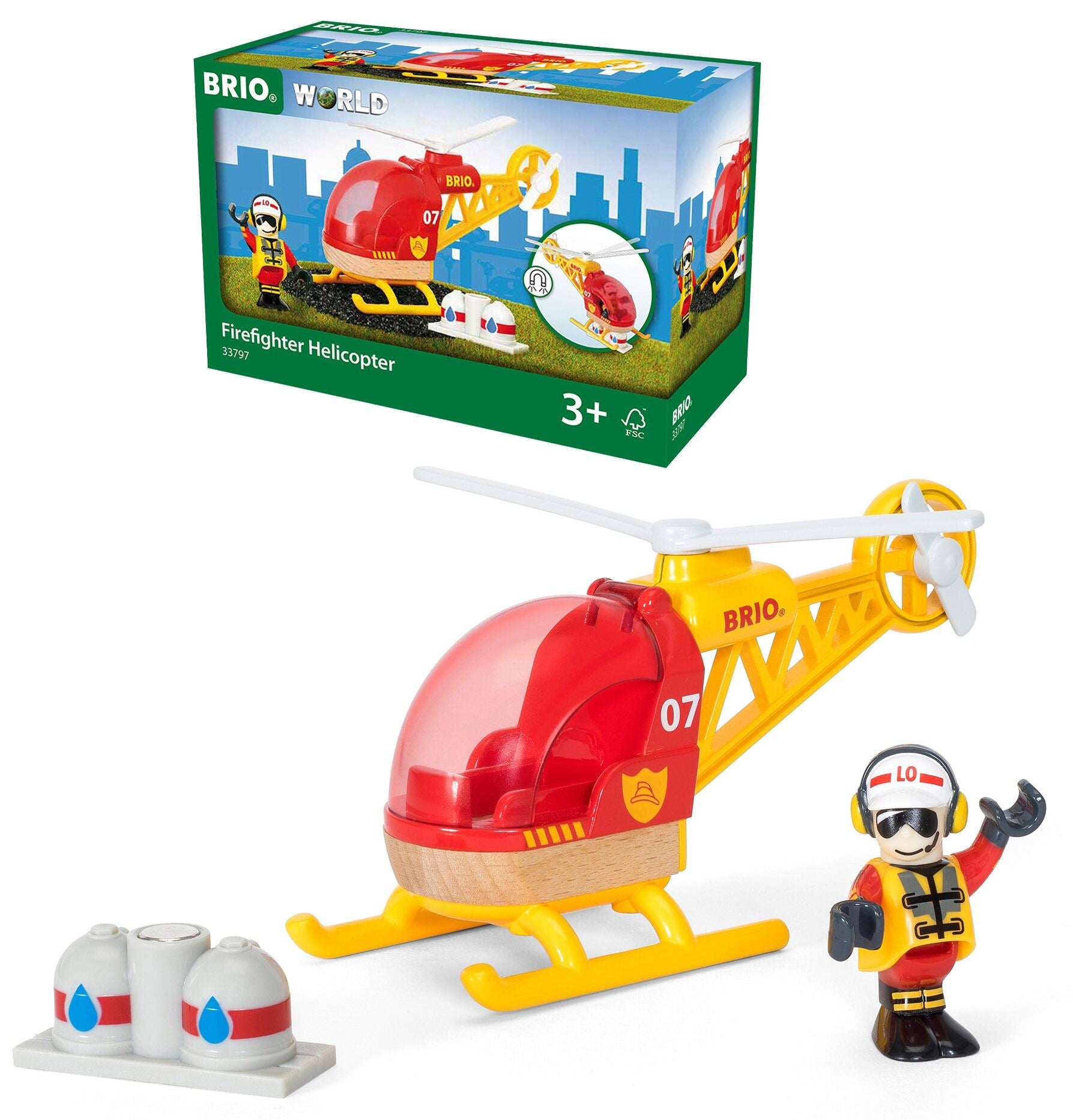 BRIO Fire fighting Helicopter