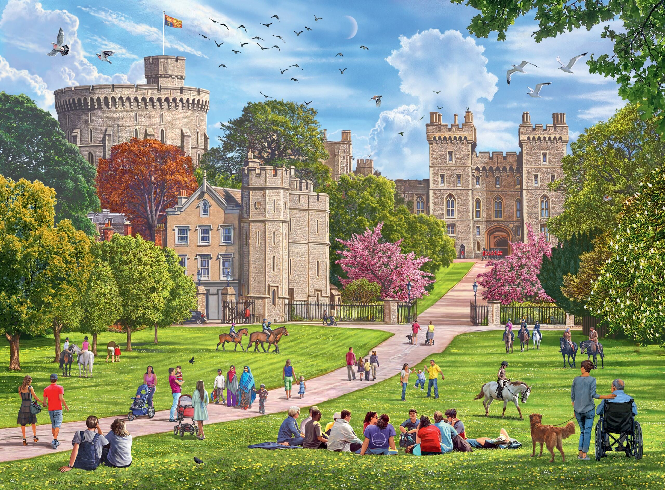 Happy Days No 5, Royal Residences 4x 500pc