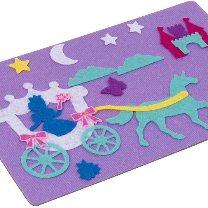 Fuzzy Felt Princess Drawer Gift Set