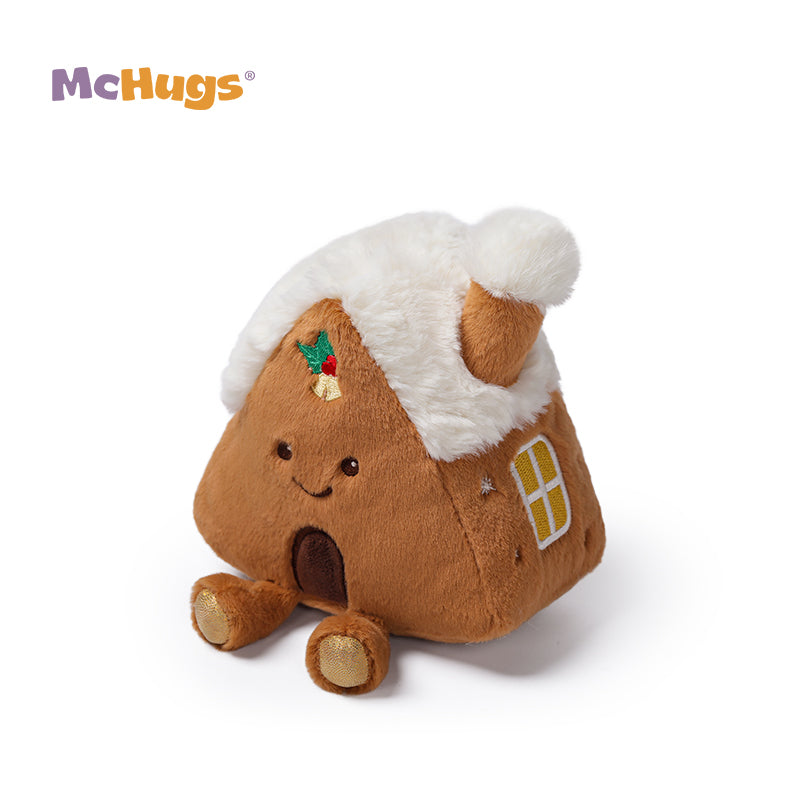 McHugs Christmas Star Wish Gingerbread House Plush Decoration