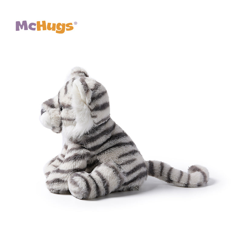 McHugs Moon White Tiger Plush Toy