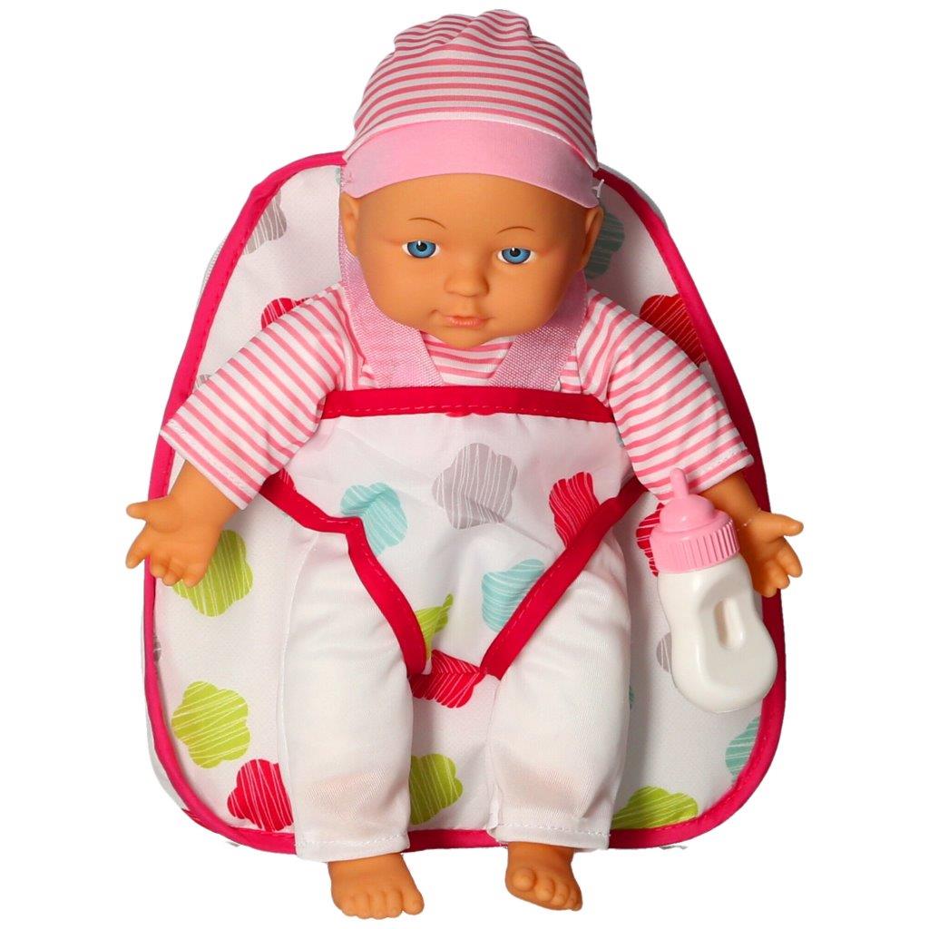 30Cm Doll In Carrier 3 Asst
