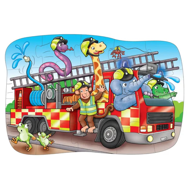Big Fire Engine Jigsaw Puzzle