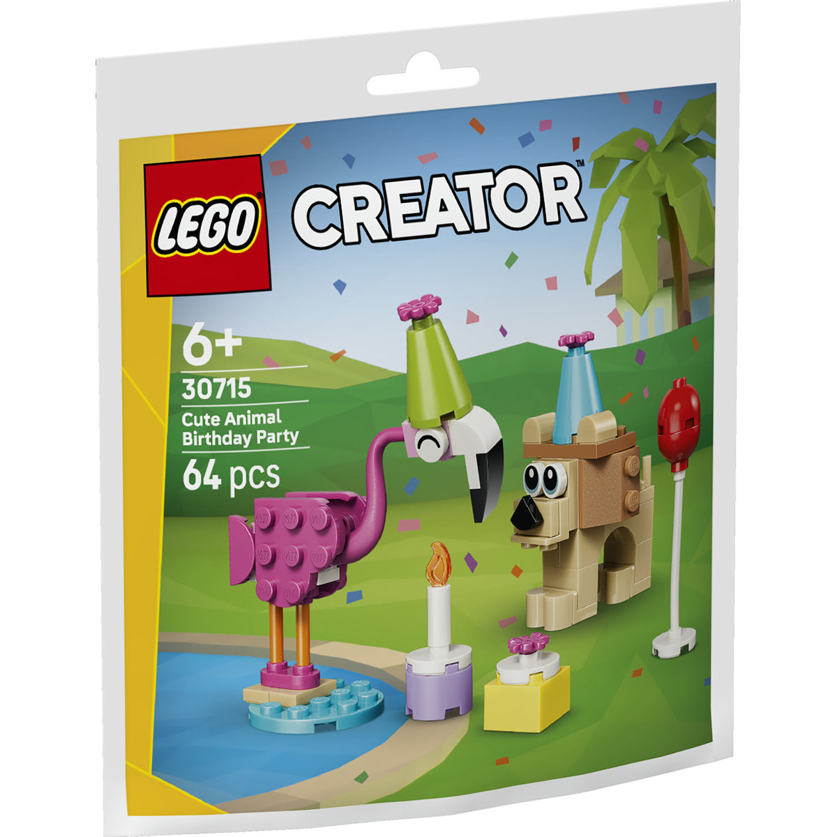 Lego Creator Cute Animal Birthday Party 30715