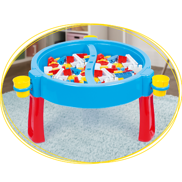 Activity Table With 100pcs Jumblocks