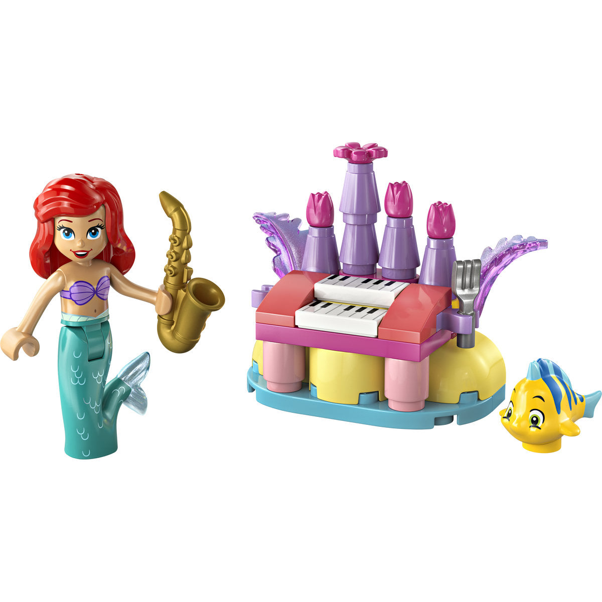 Lego Disney Ariel & Flounders Birthday Music Fun 30720