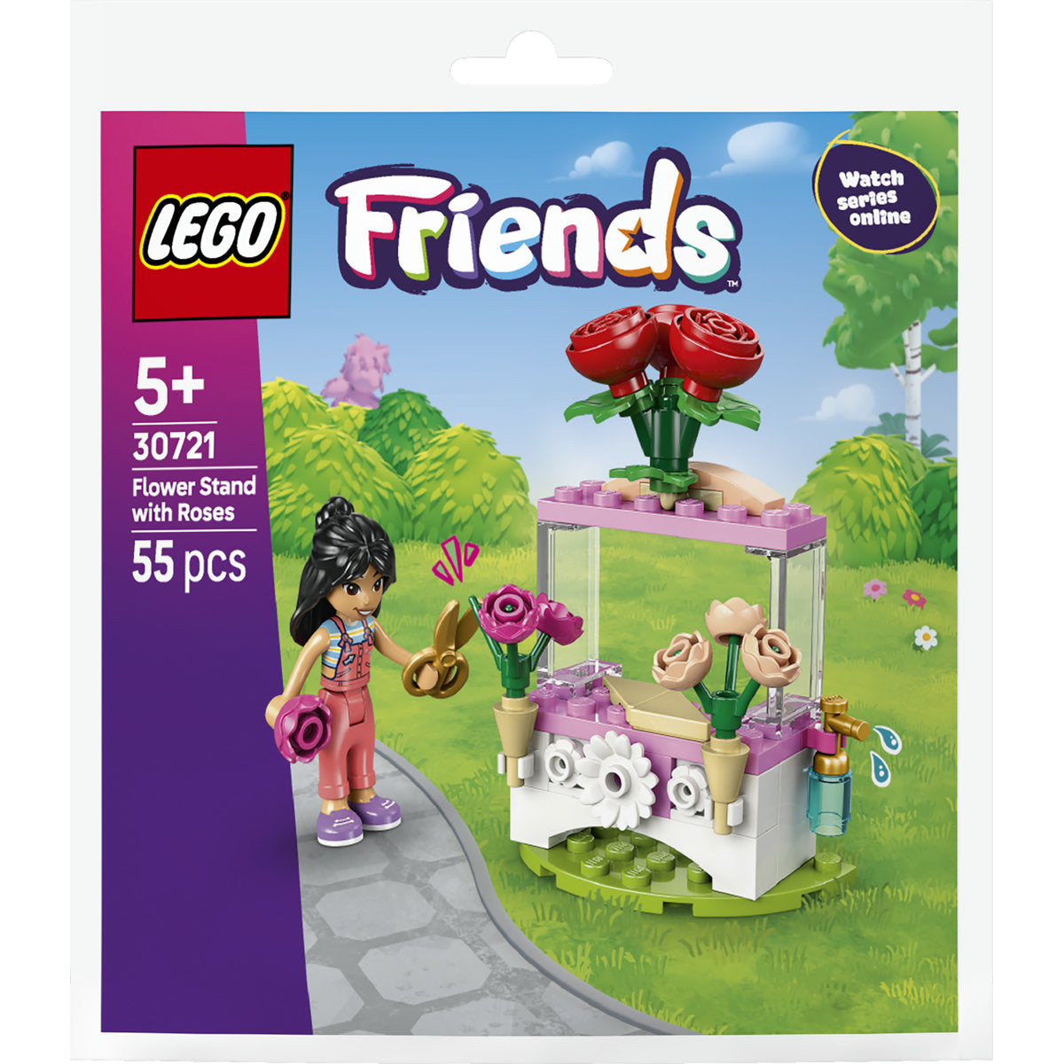 Lego Friends Flower Stand with Roses 30721