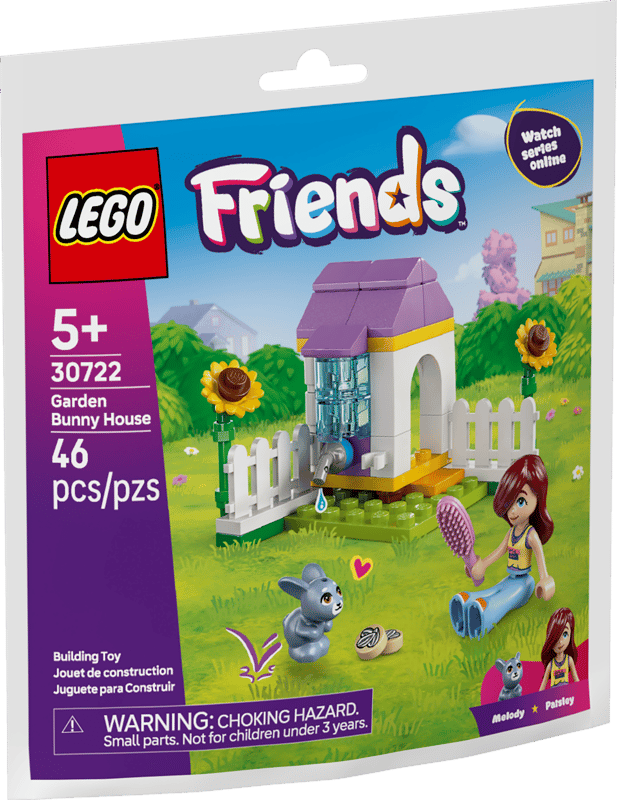 LEGO Friends Garden Bunny House 30722