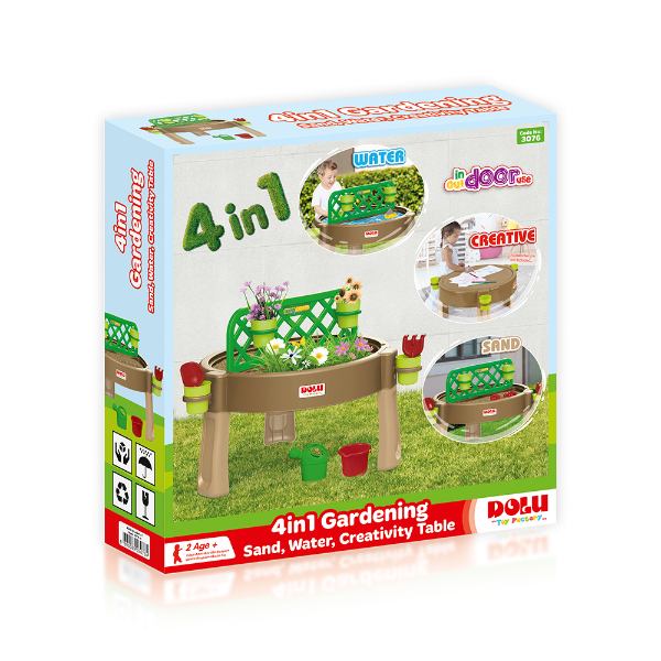 Garden Sand Water Activity Table