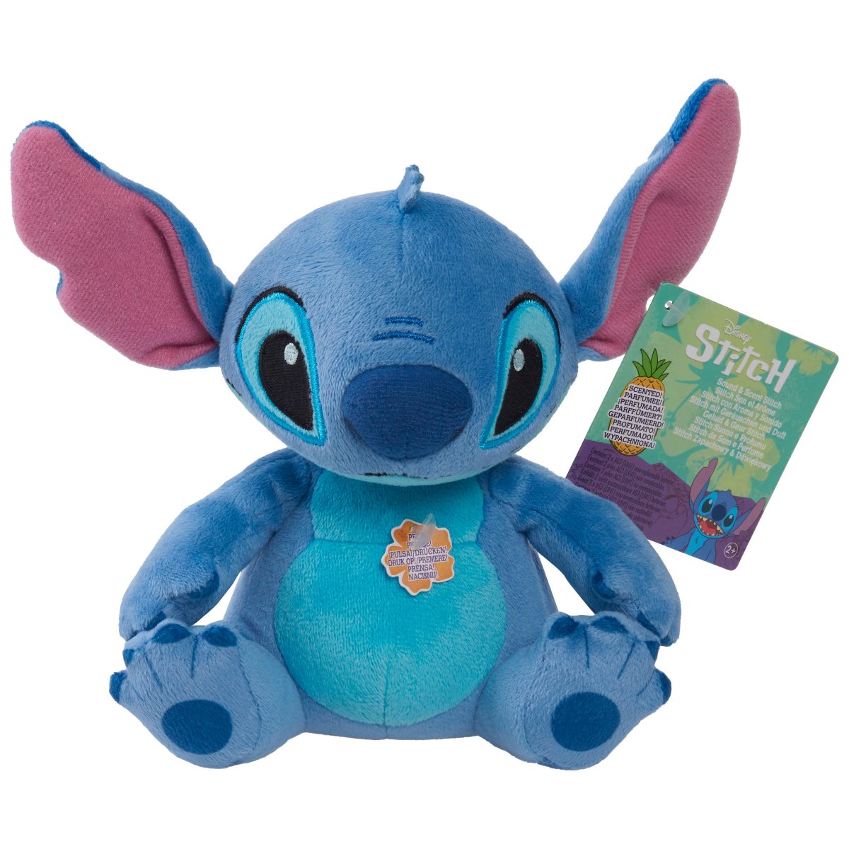 Stitch Sound and Scent Small Plush Asst (Stitch & Angel)