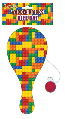 Wooden Bricks Biff Bat