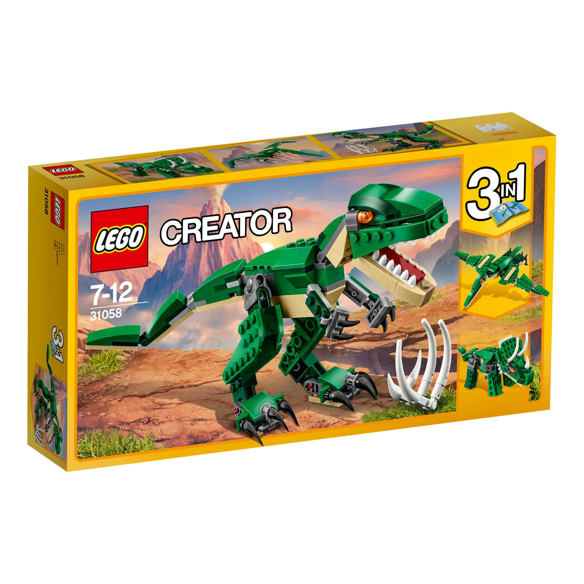 LEGO Creator 3in1 Mighty Dinosaurs 31058