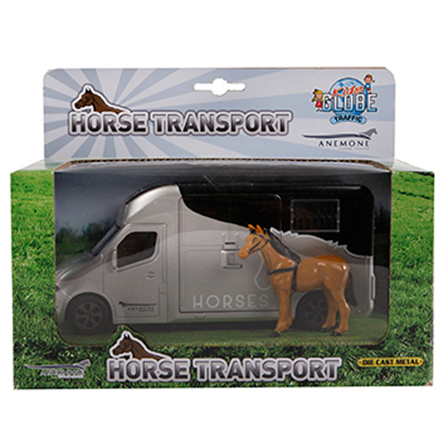 Die Cast Anemone Horse Truck With Light & Sound