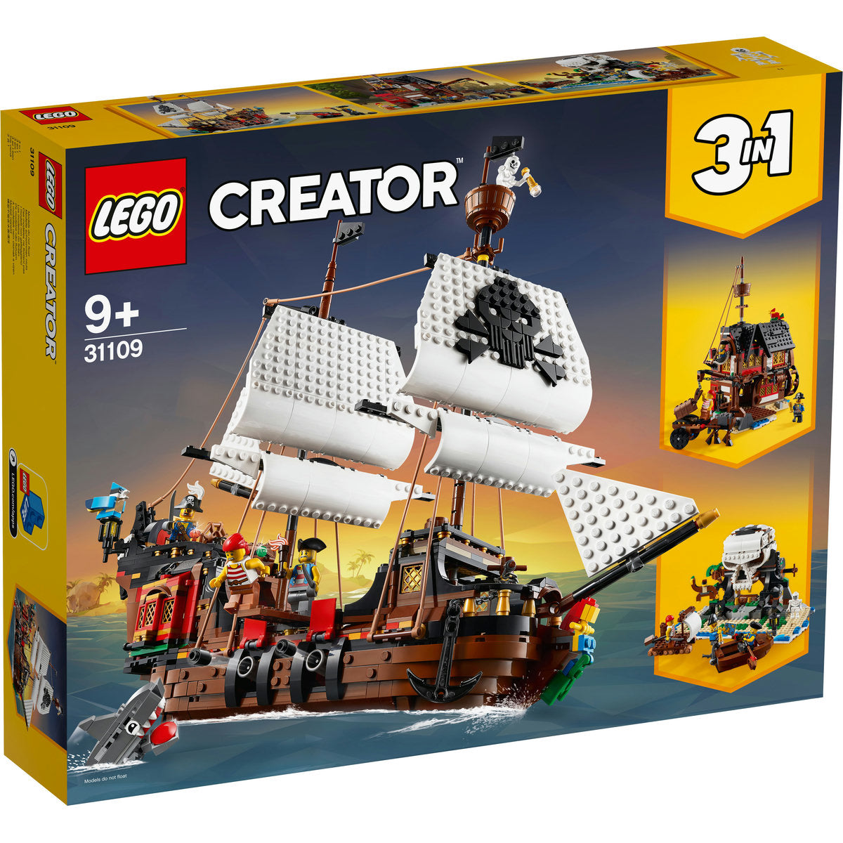 LEGO Creator 3in1 Pirate Ship 31109