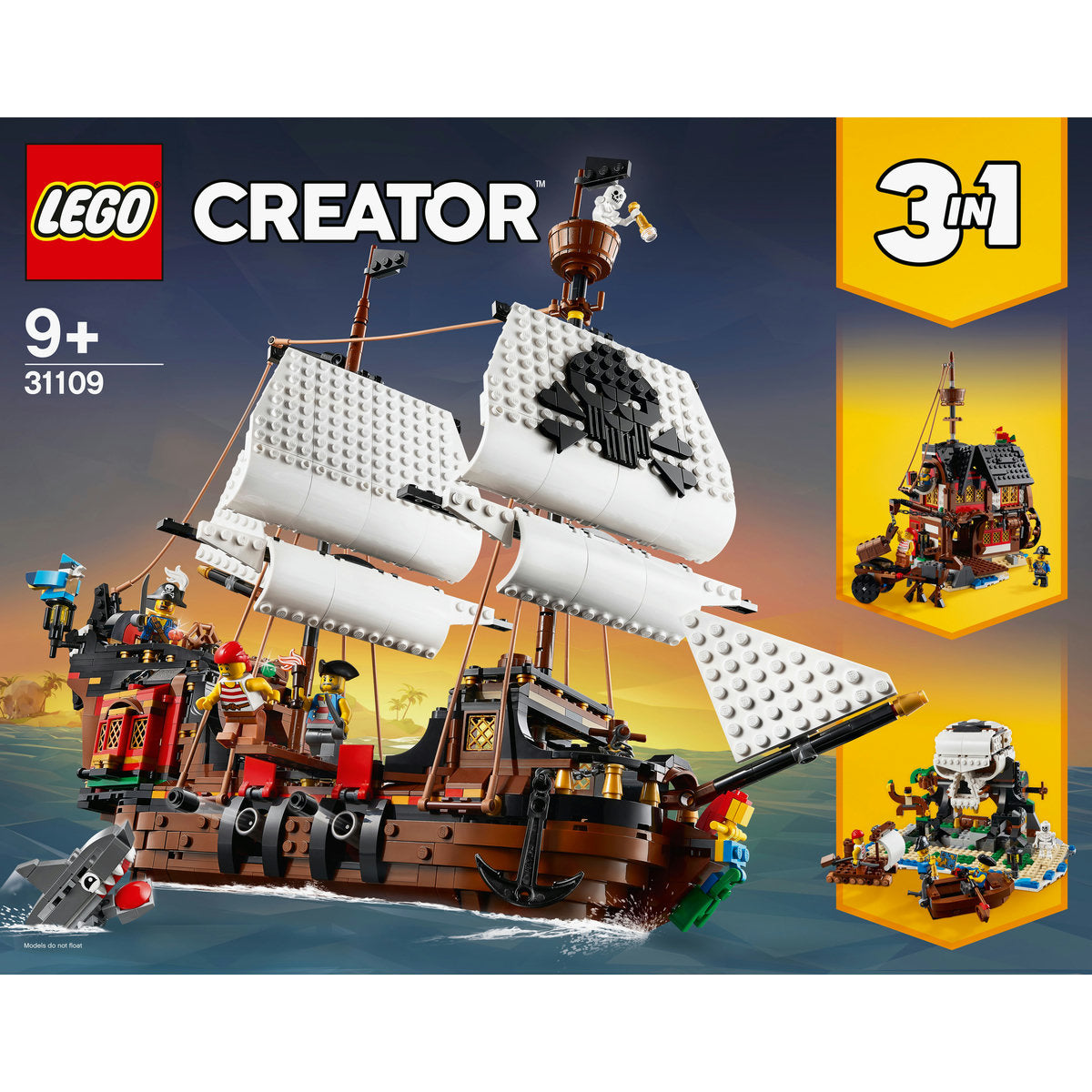 LEGO Creator 3in1 Pirate Ship 31109