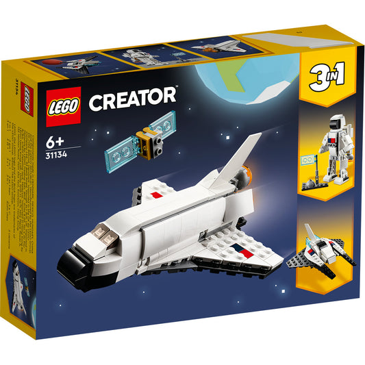 LEGO Creator 3 in 1 Space Shuttle Toy Set 31134 - Moons Toystore