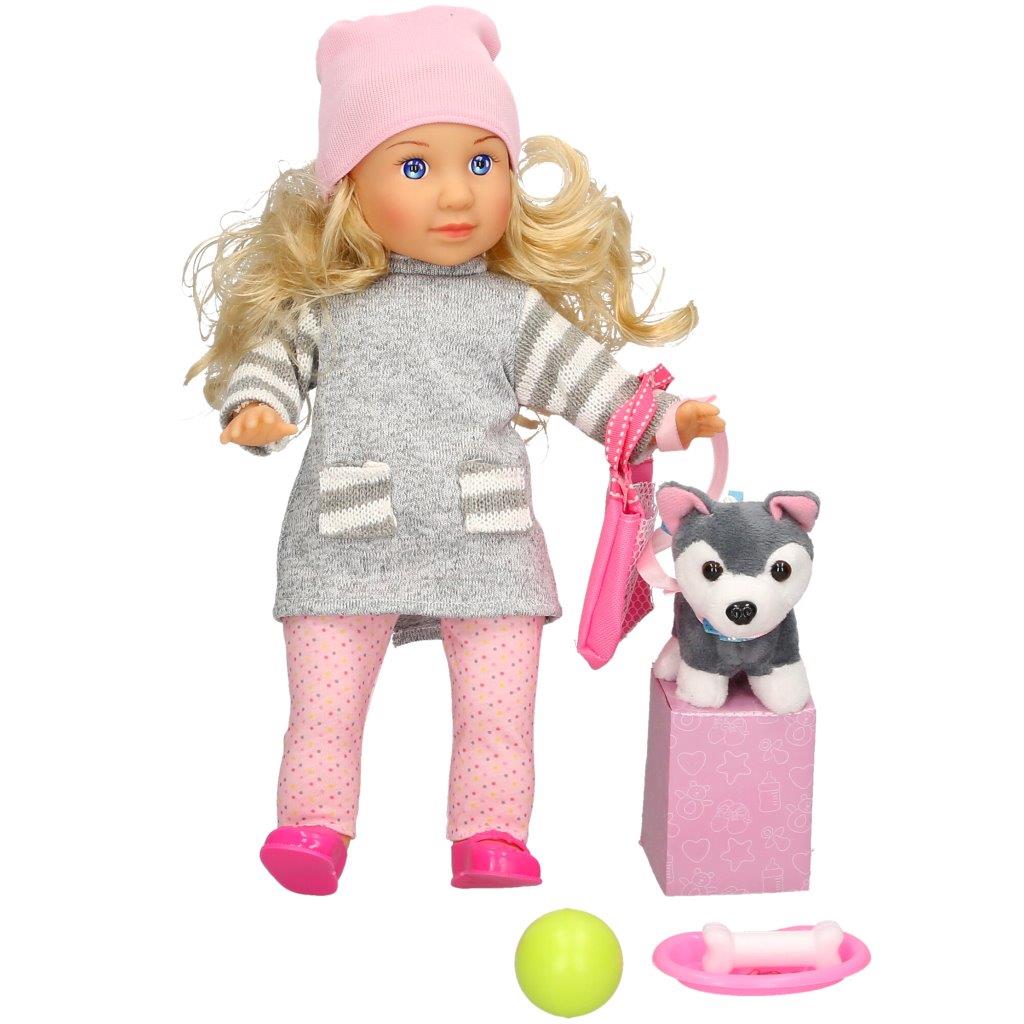 Doll With Dog Set
