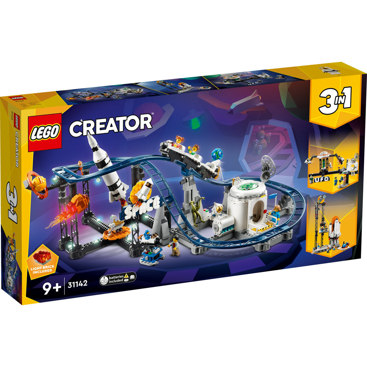 LEGO Creator 3in1 Space Roller Coaster Set 31142