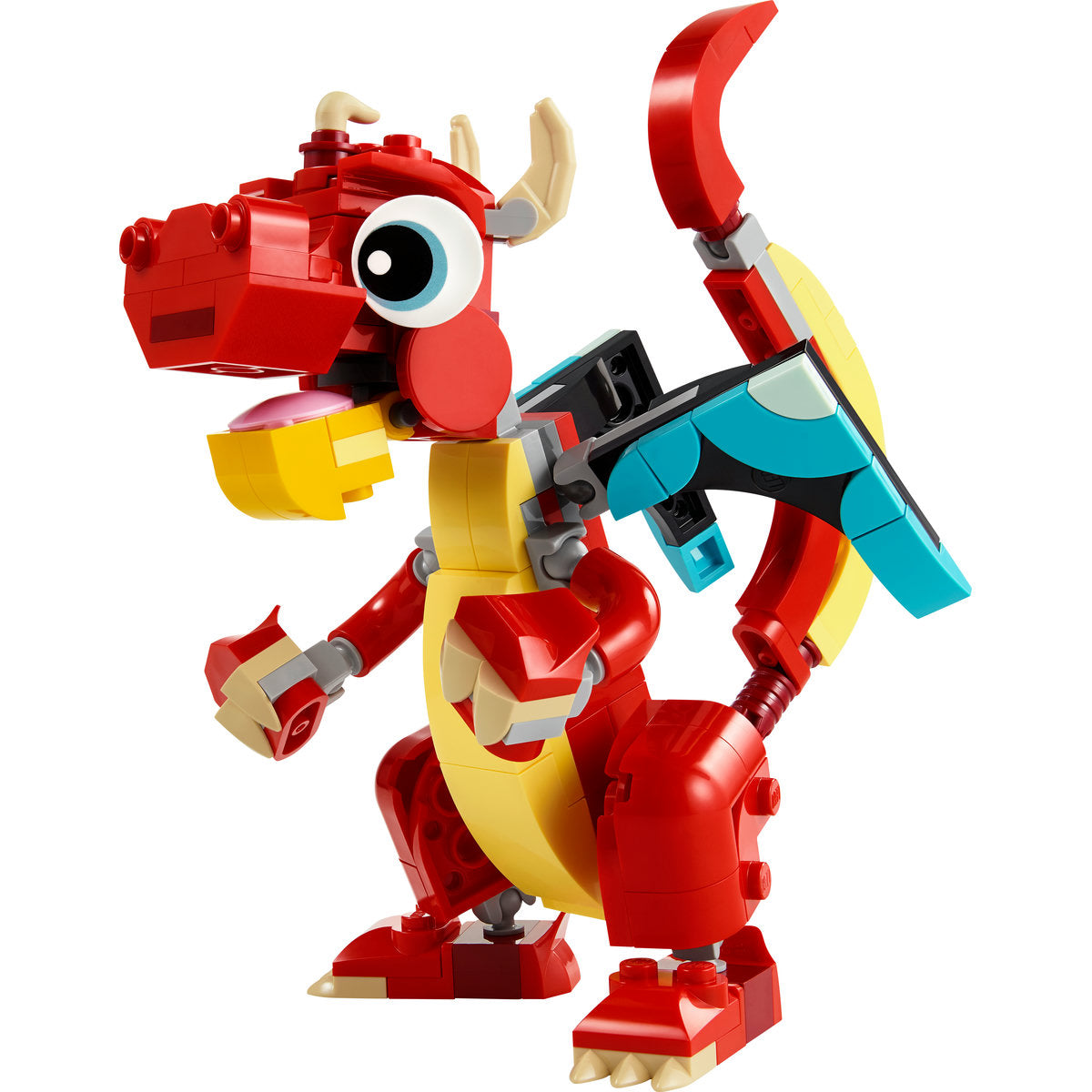LEGO Creator 3in1 Red Dragon Animal Toy Set 31145 - Moons Toystore