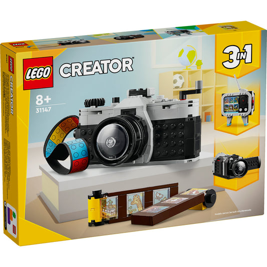 LEGO Creator 3in1 Retro Camera Toy Set 31147 - Moons Toystore