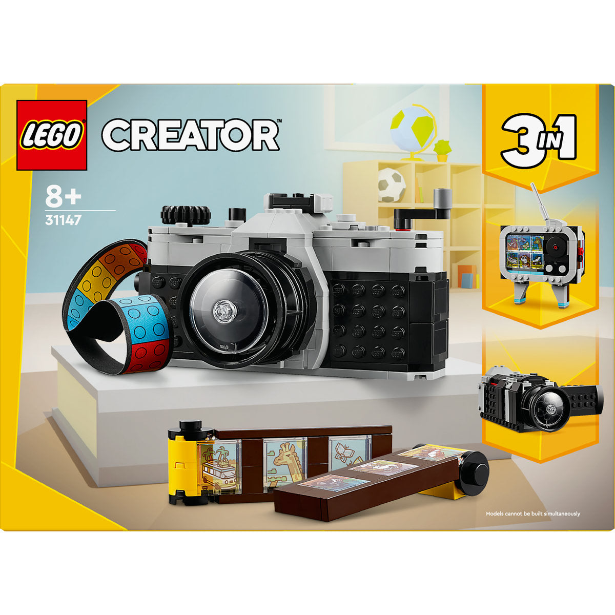 LEGO Creator 3in1 Retro Camera Toy Set 31147 - Moons Toystore