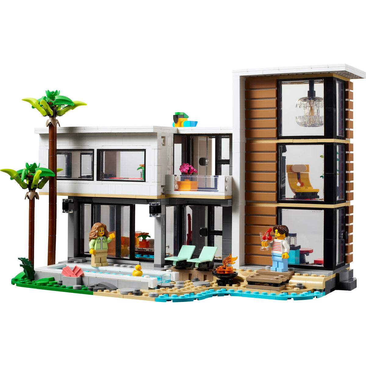 LEGO Creator 3in1 Modern House Toy for Kids 31153