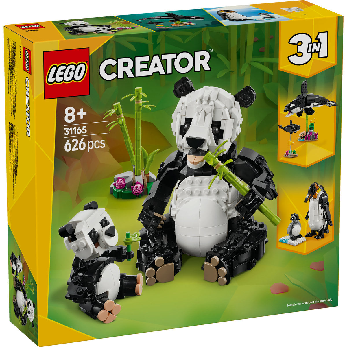 LEGO Creator 3in1 Wild Animals: Panda Family 31165