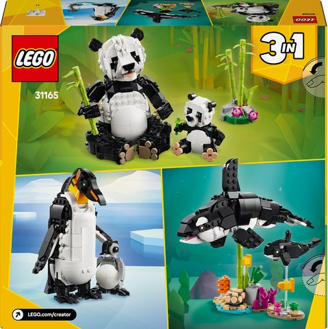 LEGO Creator 3in1 Wild Animals: Panda Family 31165