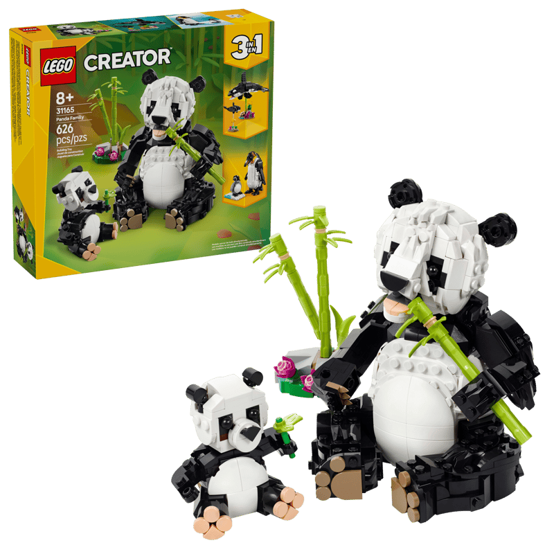 LEGO Creator 3in1 Wild Animals: Panda Family 31165