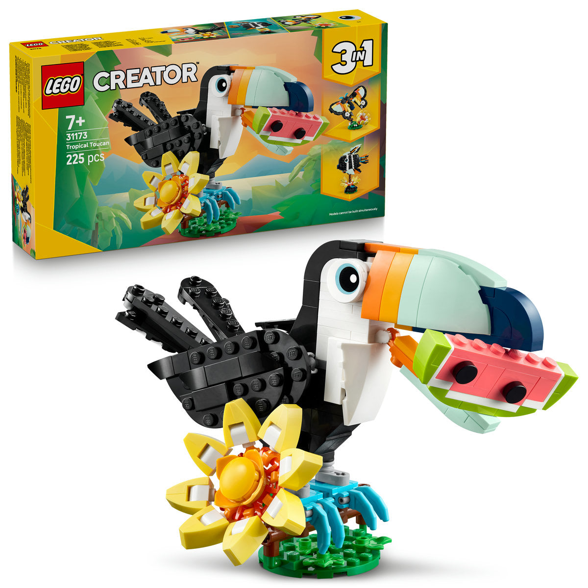 LEGO Creator 3in1 Wild Animals: Tropical Toucan 31173